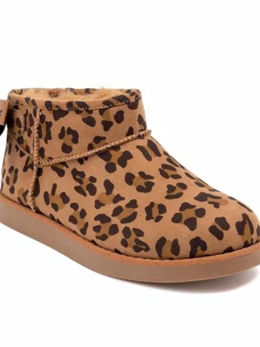 Juicy Couture JC-Kelsey 2 Leopard Ankle Boots Brown & Black US 10
